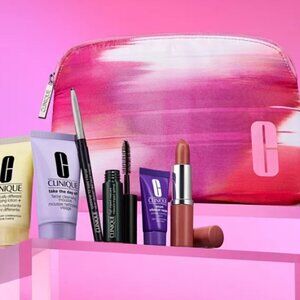Clinique Makeup Bag / 7-Piece Gift Set